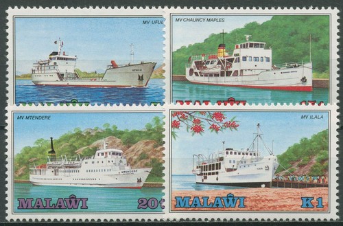 Malawi 1985 schiffe - malawi, auf
