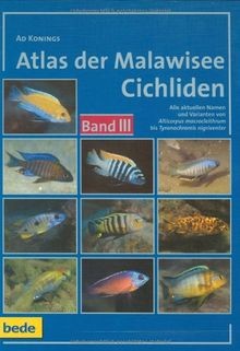 Atlas der malawisee cichliden - atlas,