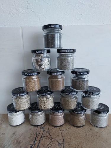 Sand sammlung mineralien - sand,